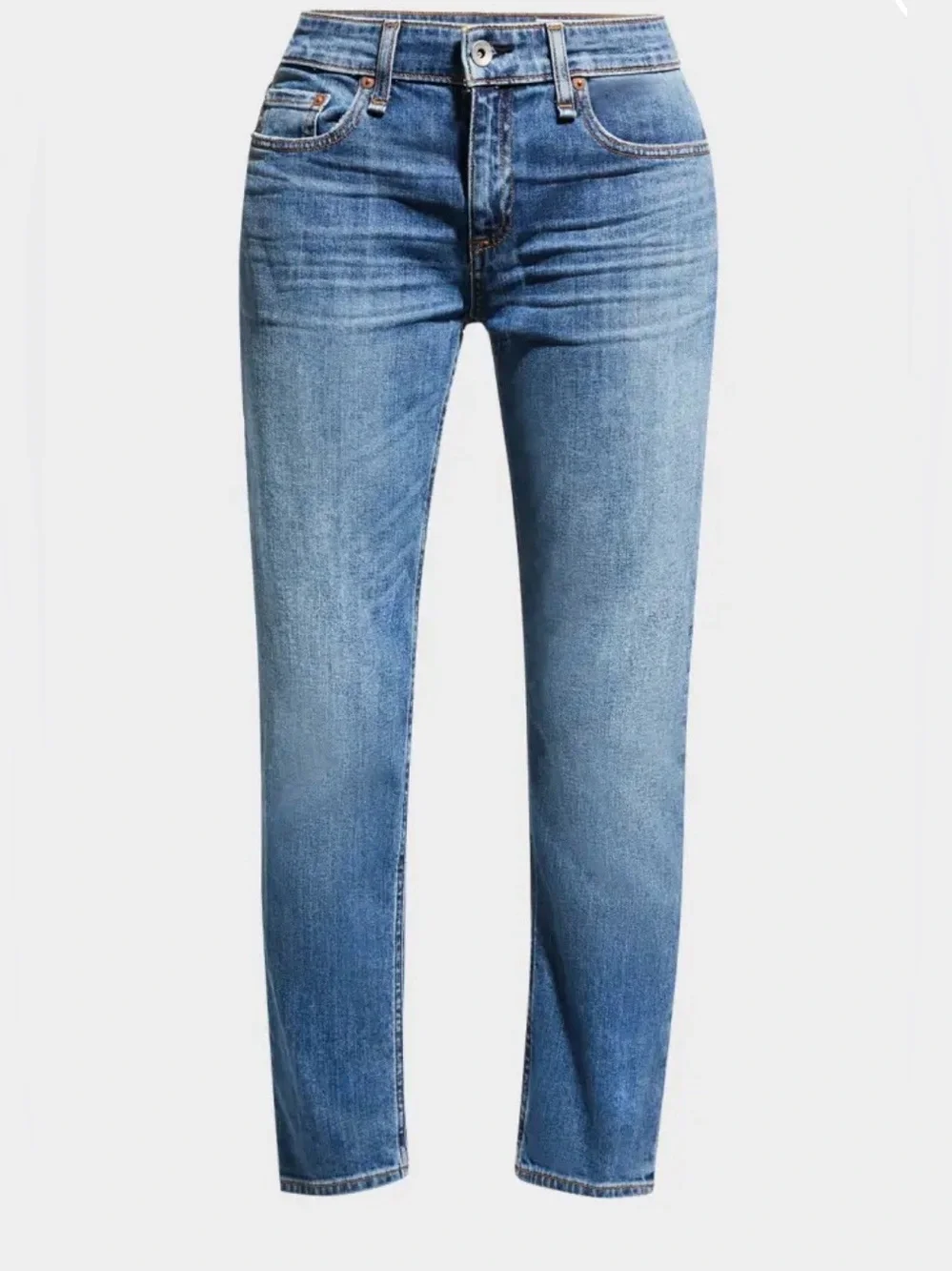 Rag & Bone Dre Low-Rise Slim Boyfriend jeans - Picture 3 of 7